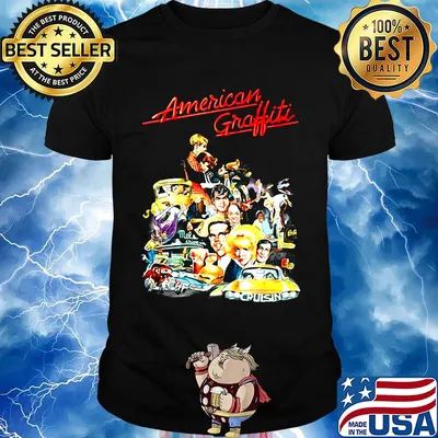 American graffiti george lucas richard dreyfuss ron howard cinema shirt