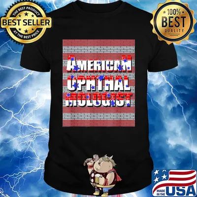American ophthalmologist wall happy independence day shirt
