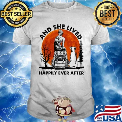 And she lived happily ever after moon blood shirt