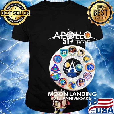 Apollo 51 next giant leap 1969 2020 moonlanding 51st anniversary shirt