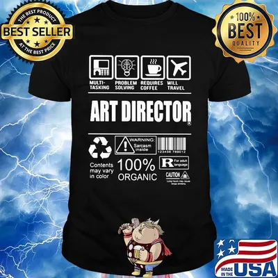Art director multi tasking problem solving requires coffee will travel shirt