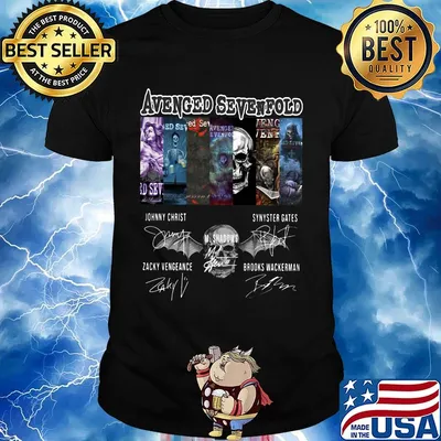 Avenged Sevenfold Signatures shirt
