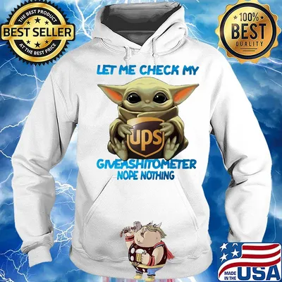 Baby yoda hug ups let me check my giveashitometer nope nothing s Hoodie