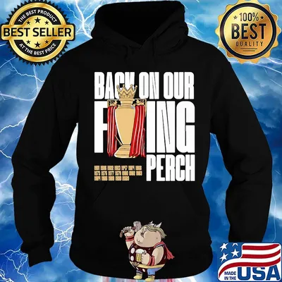Back on our ping perch champions s Hoodie