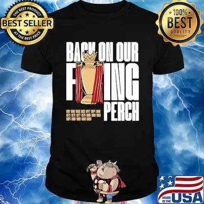 Back on our ping perch champions shirt
