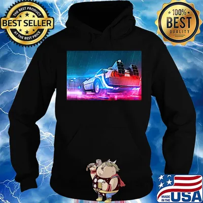 Back to the future movie light s Hoodie