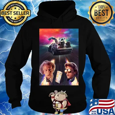 Back to the future movie outa time s Hoodie