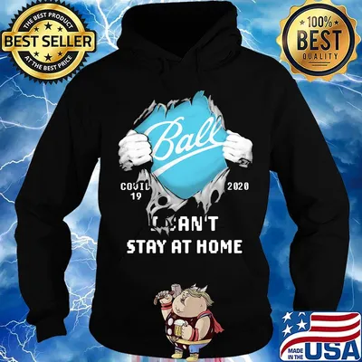 Ball I can't stay at home Covid-19 2020 superman s Hoodie