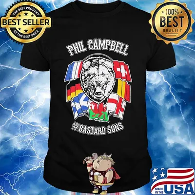 Bear phil campbell and the bastard sons shirt