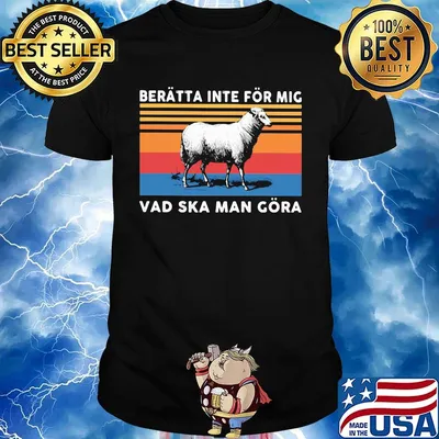 Beratta inte for mig vad ska man gora vintage retro sheep shirt