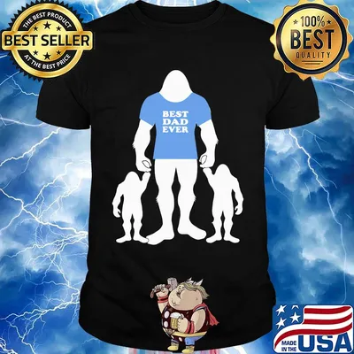 Best Dad Ever Family Man Bigfoot shirt