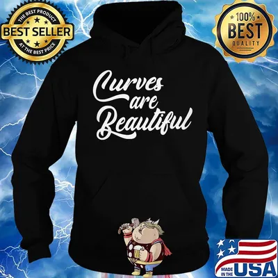 Black curves are beautiful s Hoodie