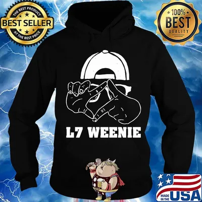 Black L7 weenie classic s Hoodie