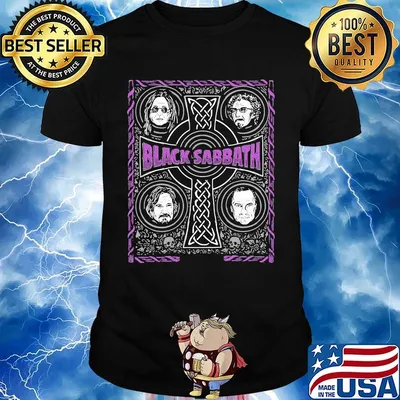 Black sabbath faith cross shirt