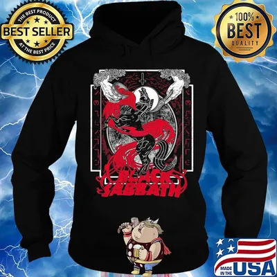 Black sabbath metal rock horse s Hoodie