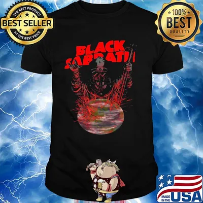 Black sabbath world tour shirt