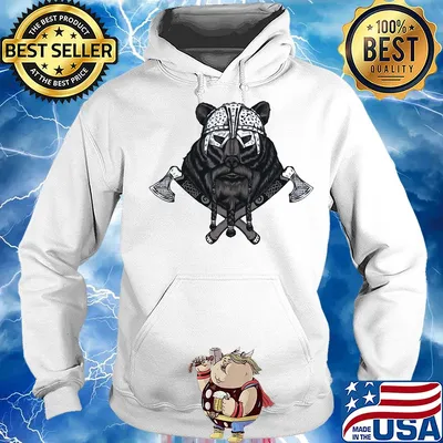 Black viking native classic s Hoodie