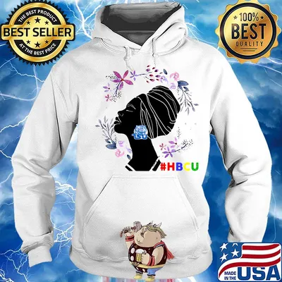 Black woman texas southern university hbcu flowers s Hoodie