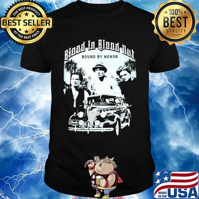 Blood in blood out bound by honor shirt