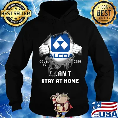 Blood insides alcoa covid-19 2020 i can't stay at home s Hoodie