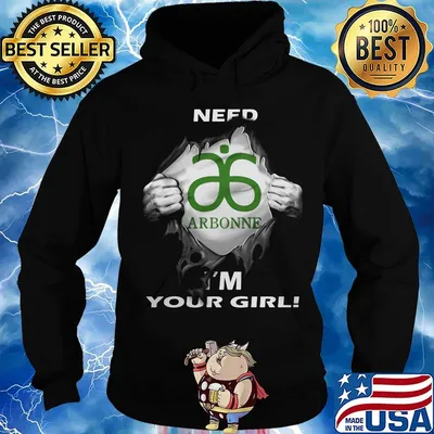 Blood insides arbonne logo need i'm your girl s Hoodie