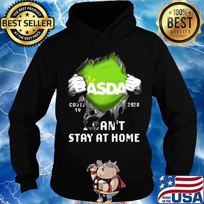 Blood insides asda covid-19 2020 i can't stay at home s Hoodie