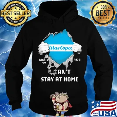 Blood insides itlas copco covid-19 2020 i can't stay at home s Hoodie