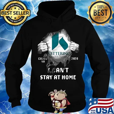 Blood insides kettering health network covid-19 2020 i can't stay at home s Hoodie