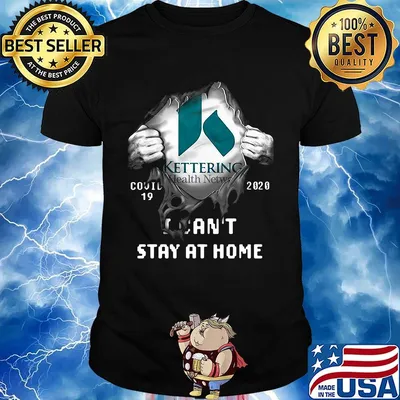 Blood insides kettering health network covid-19 2020 i can't stay at home shirt