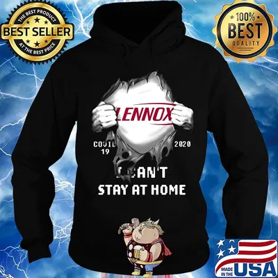Blood insides lennox covid-19 2020 i can't stay at home s Hoodie