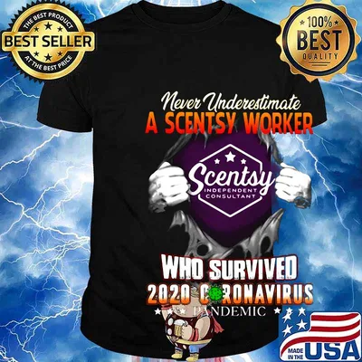 Blood insides never underestimate a scentsy worker who survived 2020 coronavirus pandemic shirt