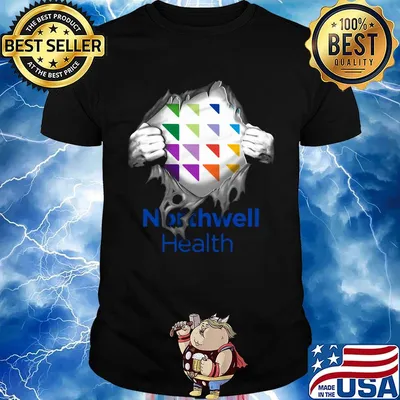 Blood insides northwell health shirt