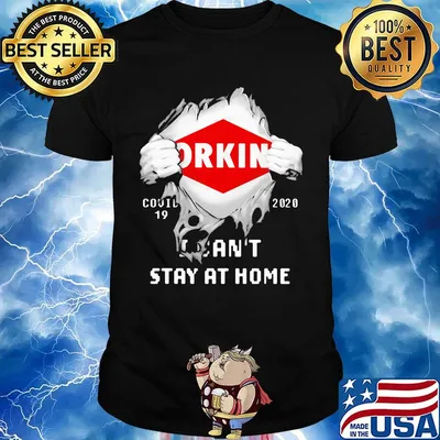 Blood insides orkin covid-19 2020 i can't stay at home shirt