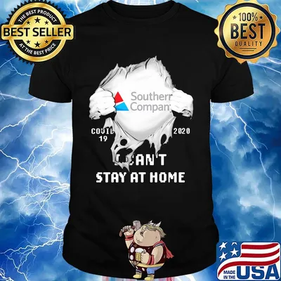 Blood insides southern company covid-19 2020 i can't stay at home shirt