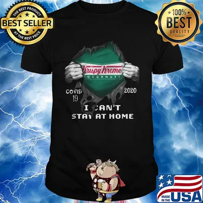Blood insides superman krispy kreme doughnuts what's your superpower shirt