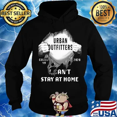 Blood insides urban outfitters covid-19 2020 i can't stay at home s Hoodie