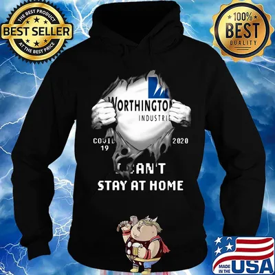 Blood insides worthington industries covid-19 2020 i can't stay at home s Hoodie