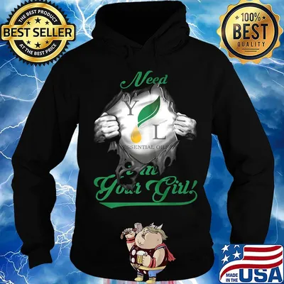Blood insides young living essential oils need i'm your girl s Hoodie