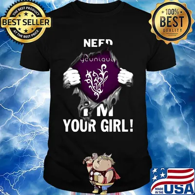 Blood insides younique need i'm your girl shirt
