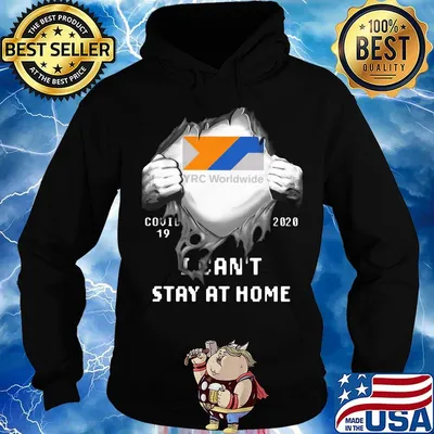 Blood insides yrc worldwide covid-19 2020 i can't stay at home s Hoodie