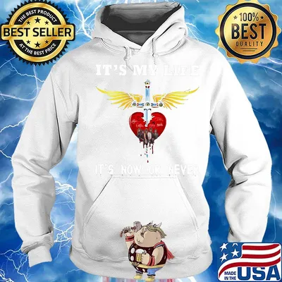 Bon jovi it's my life it's now or never s Hoodie
