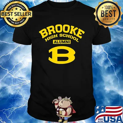 Brooke high school alumni shirt