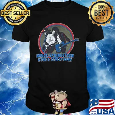 Bruce springsteen and the e street band shirt