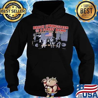 Bruce springsteen and the e street band world tour 84 95 american s Hoodie