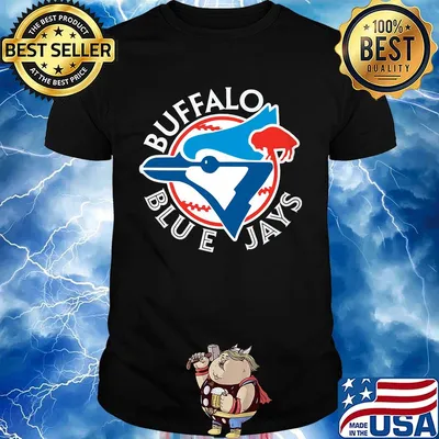 Buffalo blue jays logo shirt