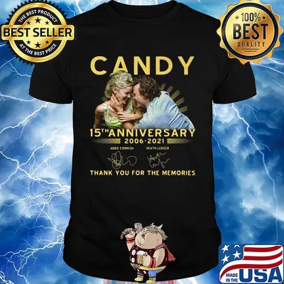 Candy 15th anniversary 2006 2020 thank you for the memories signatures shirt