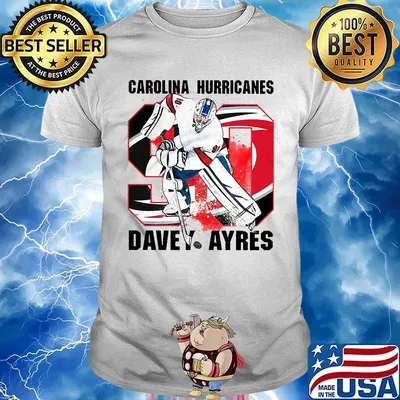 Carolina hurricanes 90 dave ayres hockey player shirt