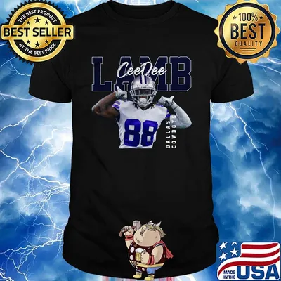 Ceedee lamb dallas cowboys football players shirt