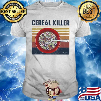 Cereal Killer Vintage retro shirt
