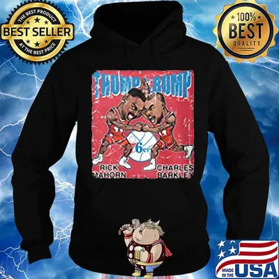 Charles barkle retro basketball worn look s Hoodie